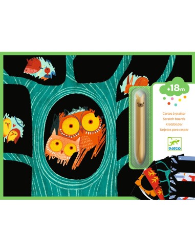 Cuadros para rascar - Animales para...