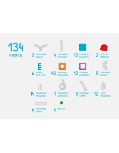 Imanix Tobogán 134 piezas 2