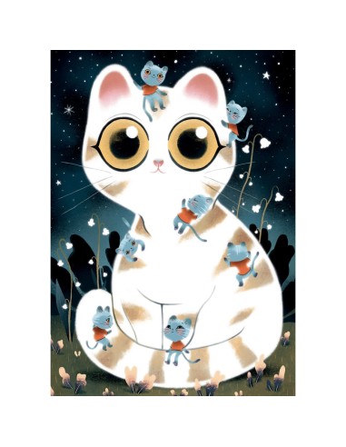 Wizzy Puzzle - El Gatet 50 pcs.