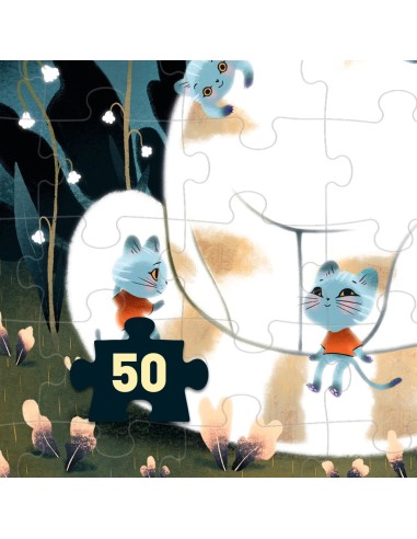 Wizzy Puzzle - El Gatet 50 pcs.