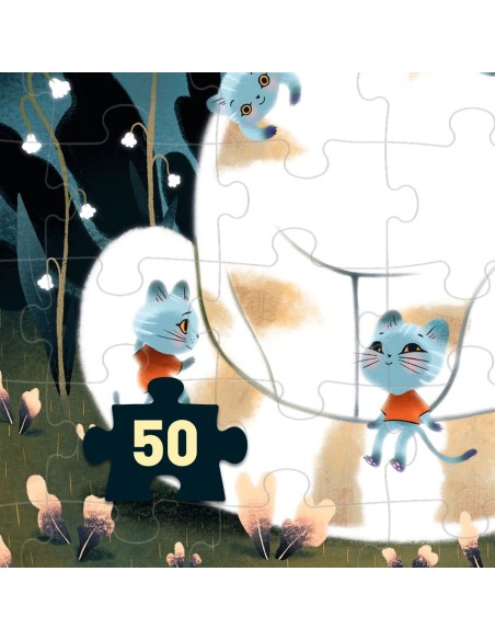Wizzy Puzzle - El Gatet 50 pcs.