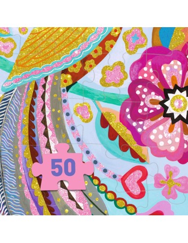 Wizzy Puzzle - El pájaro 50 pzs.