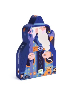 Puzle de silueta - El Mago...