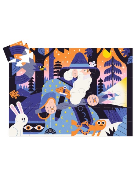 Puzle de silueta - El Mago 36 pzs.