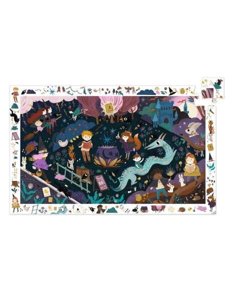 Puzle d'observació Aprenentes de bruixots - 54 pzs.