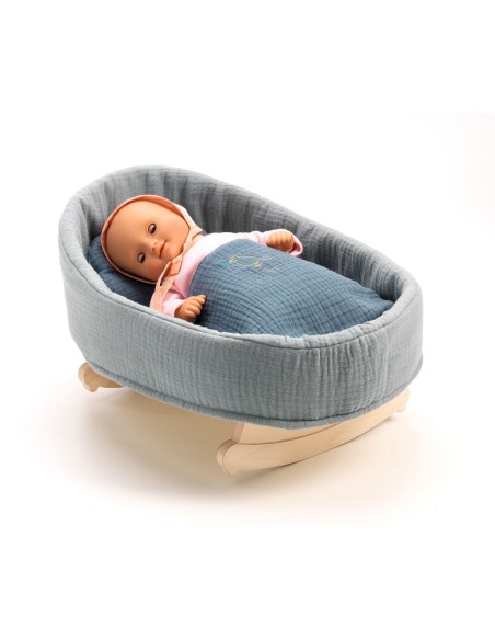 Cuna Balancín Azul - Poméa