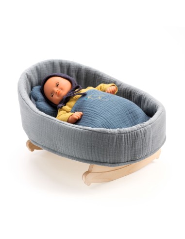 Cuna Balancín Azul - Poméa