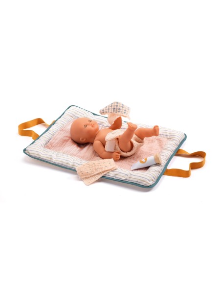 Bossa Canviador de joguina Blava - Poméa