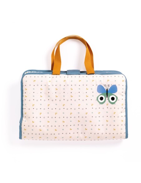 Bossa Canviador de joguina Blava - Poméa