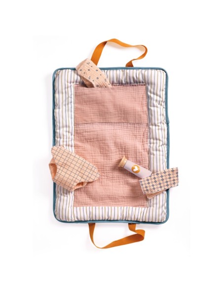 Bossa Canviador de joguina Blava - Poméa