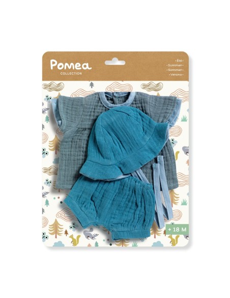 Conjunto de ropa para muñeca Verano - Poméa