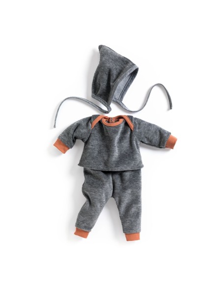 Conjunto de ropa para muñeca Pearl Gray - Poméa