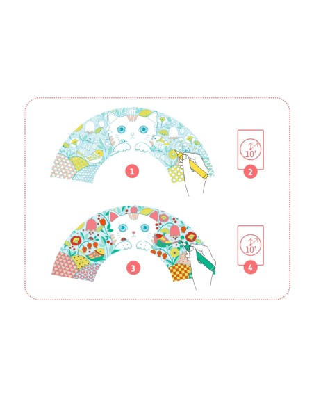 Manualidad DIY  - Abanico Koneko