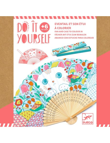 Manualidad DIY  - Abanico Koneko