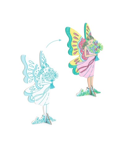 Monta y pinta el Mundo de las Hadas