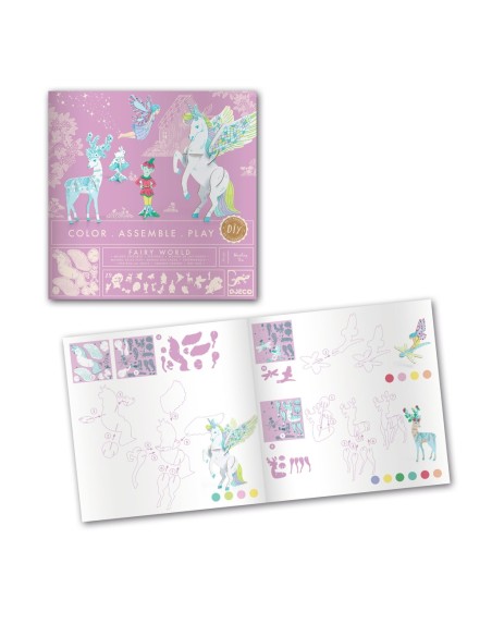 Monta y pinta el Mundo de las Hadas