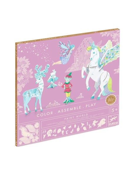 Monta y pinta el Mundo de las Hadas