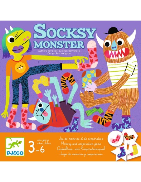 Socksy Monster - Juego de cooperación