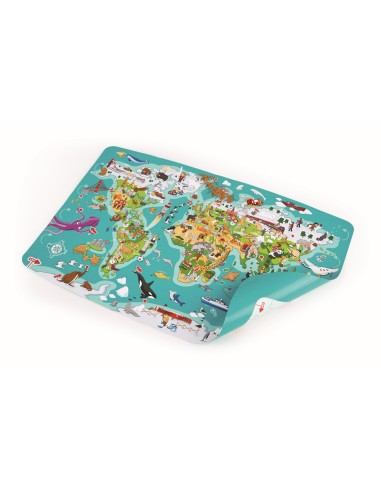 Puzle La Volta al Món 2 en 1