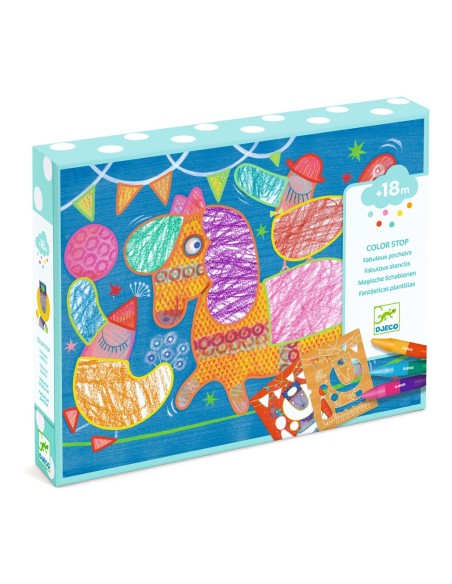 Color Stop - Dibujos para pintar con plantillas