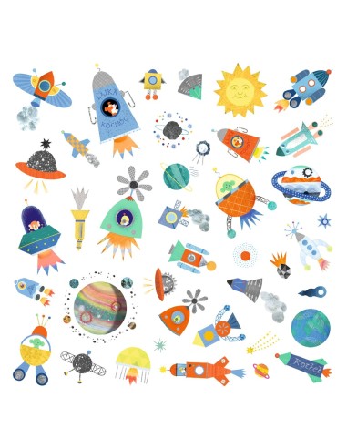 Stickers - Interestelar 160 uds.