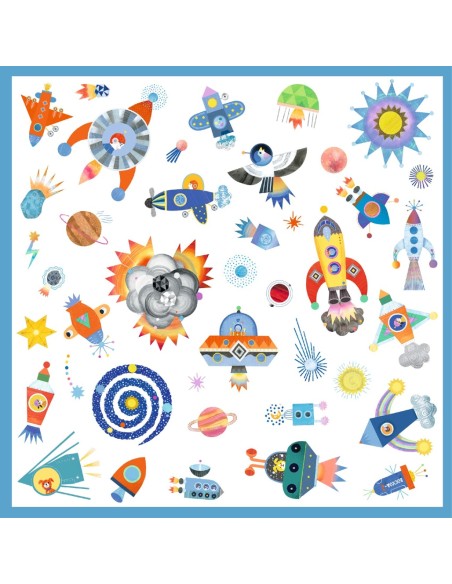 Stickers - Interestelar 160 uds.