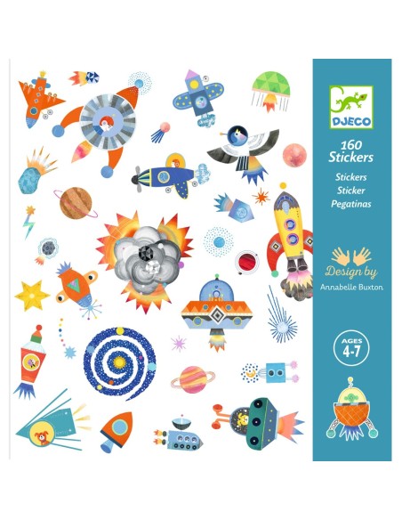 Stickers - Interestelar 160 uds.