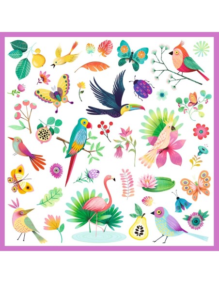 Stickers - Paraíso 160 uds.