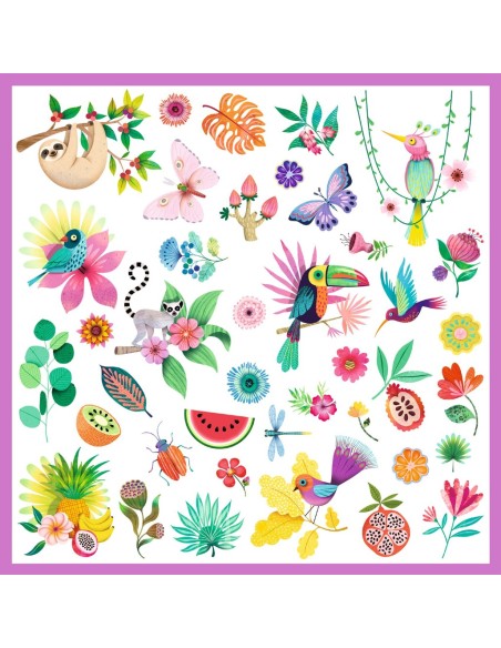 Stickers - Paraíso 160 uds.