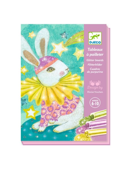 Cuadros de purpurina - Carnaval de Animales