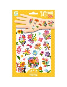 Tatuajes infantiles - Flor...