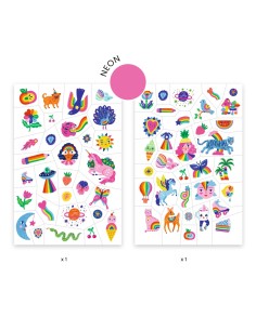 Tatuajes infantiles - Arcoíris 2