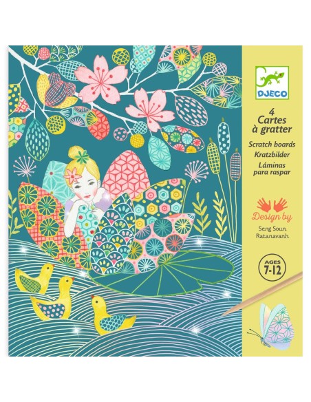 Cuadros para rascar - El Estanque