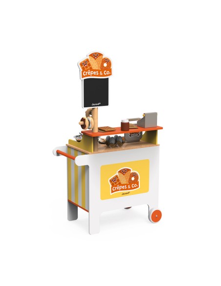 La Crepería Móvil Crêpes & Co. de madera