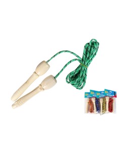 Cuerda de saltar de madera