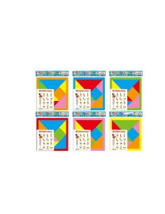 Tangram de goma eva