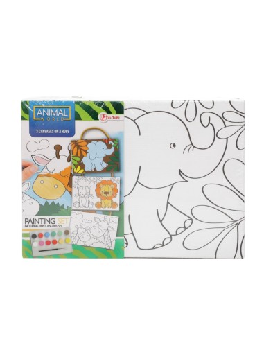 Pintar cuadros con acuarelas - Selva...