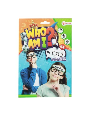 Juego de ¿Quién soy? reutilizable