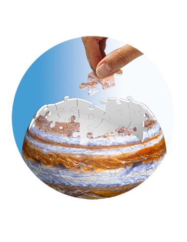 El Sistema Planetario 3D - Puzle 522...