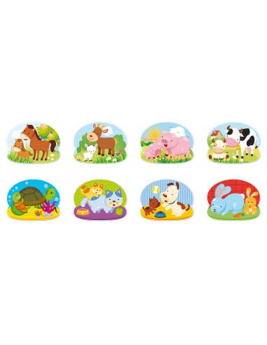 4 puzles progresivos de la granja