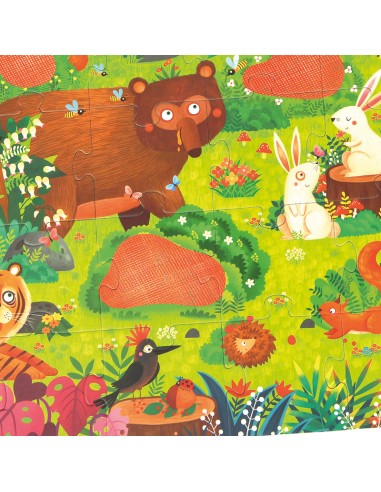 Puzle del bosc secret - 35 pcs.