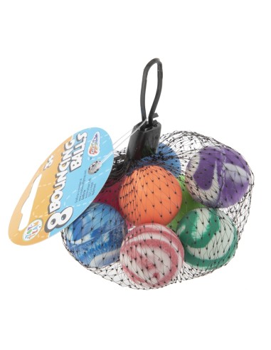 Pelotas saltadoras - 8 unidades