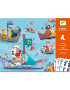 Origami - Barcos flotantes