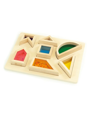 Puzle translúcid de formes