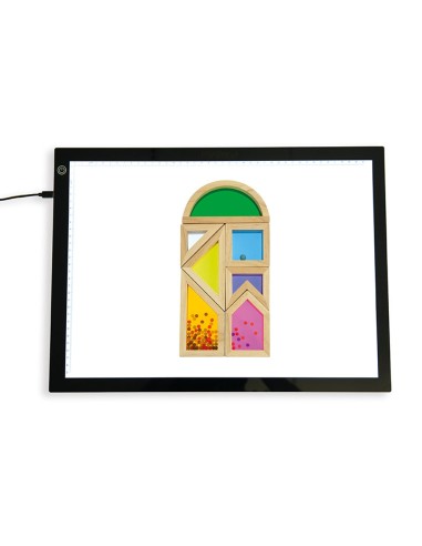 Puzle translúcid de formes