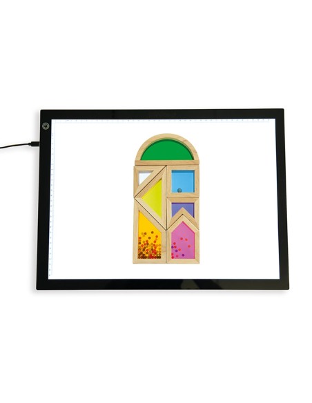 Puzle translúcid de formes