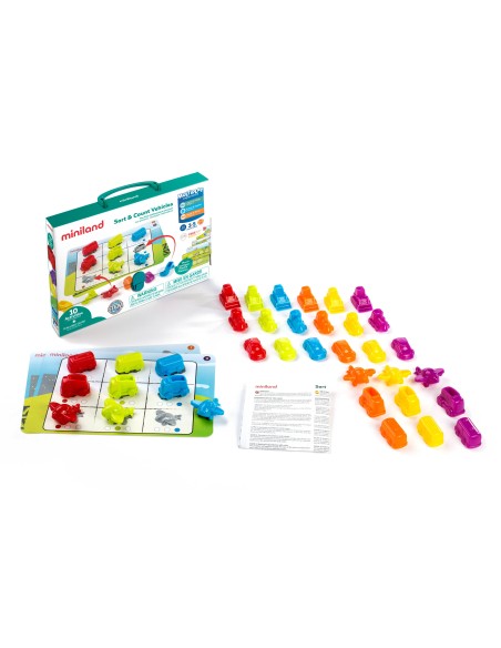 Juego para aprender a contar vehículos