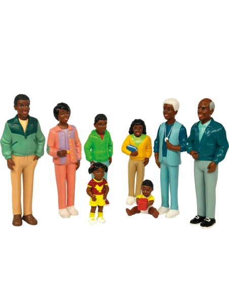 Figuras de familia africana