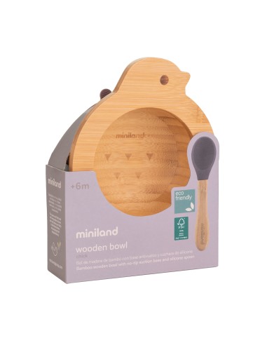 Set de bol y cuchara BLW - Pollito