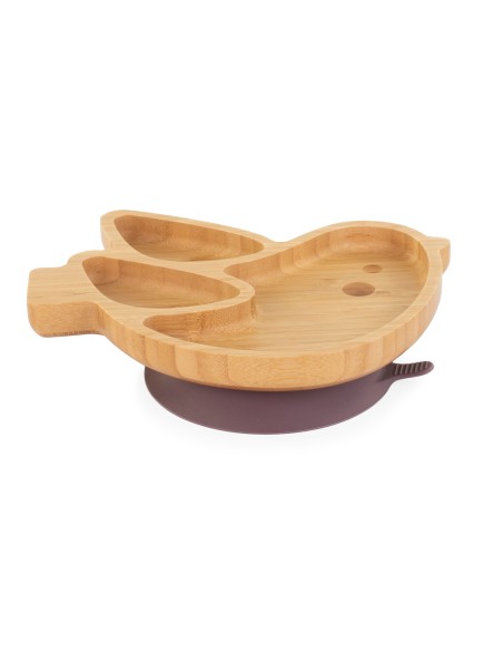 Plato BLW con ventosa - Pollito